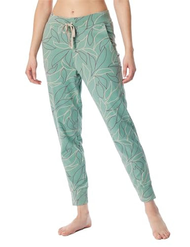 Schiesser Damen Schlafhose Lang Baumwolle-Mix + Relax Pyjamaunterteil, Multicolor 2_182056, 46 im Sale